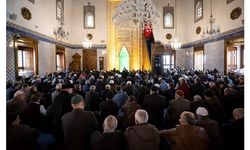 Hacı Bayram-ı Veli Camisi'nde depremde hayatını kaybedenler için mevlit okundu