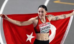 Milli atlet Tuğba Danışmaz, üç adım atlamada Türkiye rekoru kırarak Avrupa şampiyonu oldu