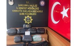 Şanlıurfa'da 32 kilo 250 gram skunk ele geçirildi