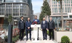 Bakan Kurum, İstanbul Finans Merkezi'nde incelemelerde bulundu