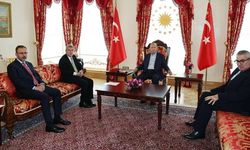 Cumhurbaşkanı Erdoğan, Uluslararası Olimpiyat Komitesi Başkanı Thomas Bach'ı kabul etti