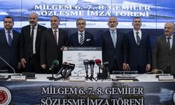 Deniz Kuvvetlerine 3 yeni fırkateyn için imzalar atıldı