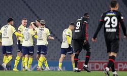 Fenerbahçe, Fatih Karagümrük deplasmanında 3 puanı aldı