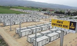 Hatay'daki 'Konya Konteyner Kent'in 2. etabında çalışmalar devam ediyor