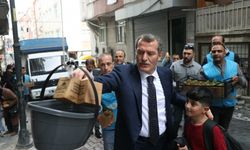 Zeytinburnu’nda baharın müjdecisi yine fesleğen oldu