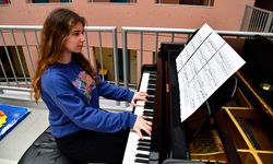 Lise öğrencisi bestelediği müzik ile depremzedelere moral olacak