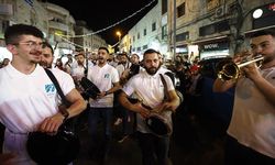 Doğu Kudüs'ün Eski Şehir bölgesinde bayram hazırlıkları fasıl eğlencesiyle başladı