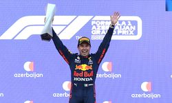 Formula 1 Azerbaycan ayağındaki sprint yarışında Perez birinci oldu