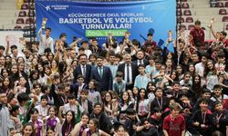 Basketbol ve Voleybol Turnuvası’nın ödül töreni yapıldı
