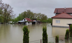 Bosna Hersek'te meydana gelen selde yüzlerce ev ve iş yerini su bastı