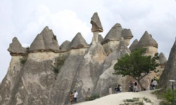 Çinli turistler yeniden Kapadokya'da