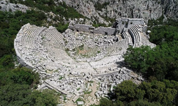 Termessos Antik Kenti tarih ve doğa tutkunlarının uğrak noktası oldu