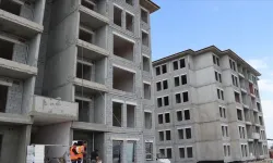 TOKİ'nin İslahiye'deki deprem konutlarında örnek daire tamamlandı