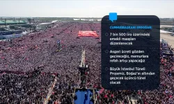 Cumhurbaşkanı Erdoğan, Büyük İstanbul Mitingi'ne 1 milyon 700 bin kişinin katıldığını açıkladı