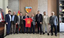 TFF Başkanı Mehmet Büyükekşi, Kayserispor'u ziyaret etti