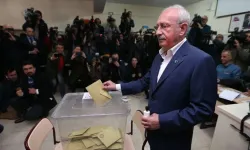 Cumhurbaşkanı Adayı Kemal Kılıçdaroğlu, oyunu kullandı