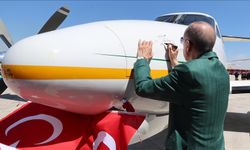 Cumhurbaşkanı Erdoğan, orman yangınlarıyla mücadele edecek uçak ile helikoptere "OTAĞ" ve “NEFES" adını verdi