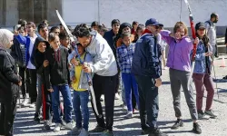 Diyarbakır'da "Mobil Spor" ekibiyle kırsaldaki çocuklar sporla buluşuyor
