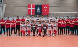 A Milli Erkek Voleybol Takımı, Danimarka'yı yendi