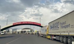 Çıldır-Aktaş Gümrük Kapısı'ndan 2015'ten bu yana 157 bin 145 tır çıkış yaptı