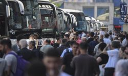 İstanbul Otogarı'nda Kurban Bayramı hareketliliği