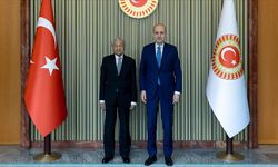 TBMM Başkanı Kurtulmuş, eski Malezya Başbakanı Muhammed'i kabul etti