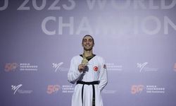 Hakan Reçber, Dünya Tekvando Şampiyonası'nda altın madalya kazandı