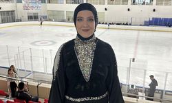 Buz pateni sporcusu Müberra Çamaşırcı: "Başörtüsü hiçbir şeyi yapmak için engel değil"