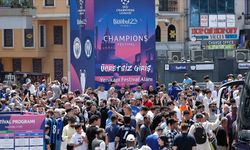 Inter ve Manchester City taraftarları İstanbul'un tarihi ve turistik mekanlarını gezdi