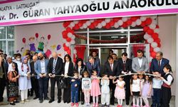 Malatya'da hayırsever tarafından yapılan anaokulu açıldı