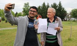 Edirne'de "80'lik delikanlı" arkeolog olma hedefiyle YKS'ye girdi