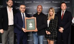 Kulüpler Birliği Vakfından "Socios.com"un kurucusu Alexandre Dreyfus'a teşekkür plaketi