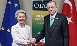 Cumhurbaşkanı Erdoğan, AB Komisyonu Başkanı von der Leyen ile bir araya geldi