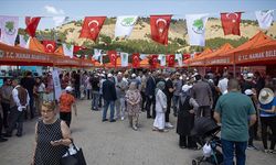 "Ekolojik Köy" doğal ürünleriyle festival ziyaretçilerine kapılarını açtı