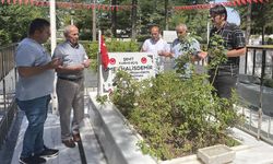 15 Temmuz kahramanı şehit Ömer Halisdemir'in kabrine ziyaretler sürüyor