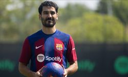 Barcelona yeni transferi İlkay Gündoğan'ı tanıttı