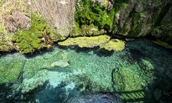 Yerin altındaki Pamukkale: Kaklık Mağarası