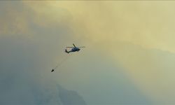 Hava araçlarının Türkiye ve Yunanistan'daki orman yangınlarıyla mücadelesi aralıksız sürüyor