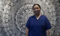 Mühendis Satoko, Tokat'ta öğrendiği kumaş baskı sanatını Tokyo'da tanıtıyor