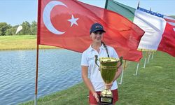 Milli golfçü Deniz Sapmaz, Macaristan'da kadınlar kategorisinde şampiyon oldu