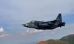 Türkiye'de modernize edilen Azerbaycan'ın Su-25 uçağı ilk testini başarıyla geçti
