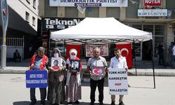Muşlu aileler çocuklarına kavuşma ümidiyle HDP önündeki eylemlerini sürdürüyor