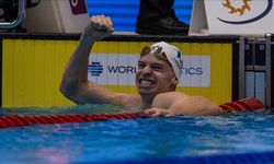 Fransız yüzücü Leon Marchand, 400 metre karışık dünya rekorunu kırdı