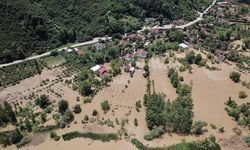 Efteni Gölü havzasındaki taşkın, tarım arazileri ve mesire alanlarını suyla doldurdu