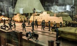 "Diorama" koleksiyoneri, İkinci Dünya Savaşı'nı odaya sığdırdı
