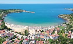 Kocaeli'de mavi bayraklı plajlarda bayram tatili hareketliliği yaşandı