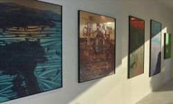 Ressam Devrim Erbil'in "Bodrum'da Devrim" adlı sergisi açıldı