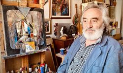 Bulgaristan'da Türk kökenli ressam Kamber, sanat hayatının 50. yılında atölyesinin kapılarını açtı
