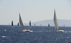 Cumhurbaşkanlığı 4. Uluslararası Yat Yarışı'nın ilk etabı Bodrum'da başladı