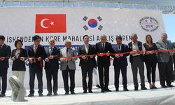 İskenderun Kore Mahallesi Konteyner Kenti'nin açılışı gerçekleştirildi